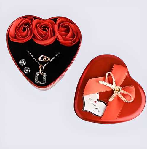 Heart Red Box Valentine's Gift